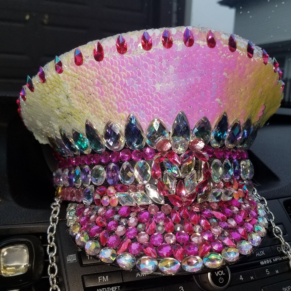Beautiful Custom Captain's Hat (Burning Man Insp)
